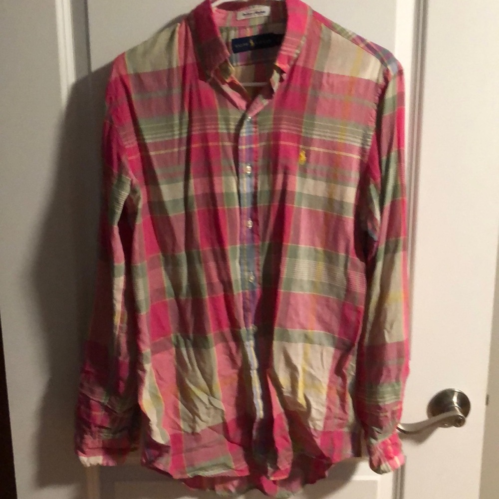 Ralph Lauren polo long sleeve button down shirt